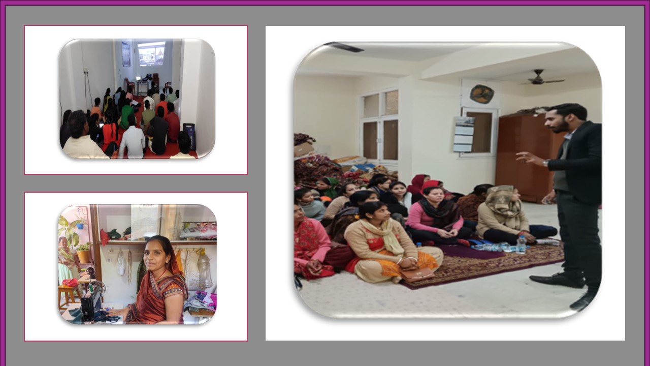 Education and skill training to women